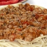 Фотография рецепта Спагетти под соусом болоньезе с итальянскими травами автор Алина Иванова