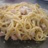 Фотография рецепта Спагетти под соусом карбонара автор Анна Налимова