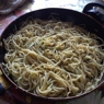 Фотография рецепта Спагетти с чесноком и маслом автор Изя Дурган