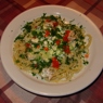 Фотография рецепта Спагетти с лососем и брокколи в сливочном соусе автор Anna Ponomarenko