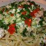 Фотография рецепта Спагетти с лососем и брокколи в сливочном соусе автор Anna Ponomarenko