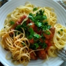 Фотография рецепта Спагетти с мясными шариками в томатном соусе автор Анютик Кузнецова