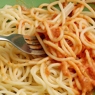 Фотография рецепта Спагетти с оливковым маслом чесноком и красным перцем автор maximsemin