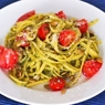 Фотография рецепта Спагетти с помидорами черри и ароматным маслом автор Anita Ggdf