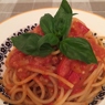 Фотография рецепта Спагетти с помидором и базиликом автор Ludmila Smirnova