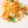 Фотография рецепта Спагетти с тигровыми креветками и соусом карри автор Алексей Григорьев