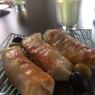 Фотография рецепта Спрингроллы с креветками и свининой автор Олеся Шишко