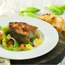 Фотография рецепта Стейк из осетрины с овощами автор CaviarFish ARTEZIANICA