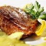 Фотография рецепта Стейки из лосося на гриле с травяным соусом из мяты и базилика автор maximsemin