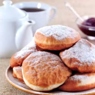 Фотография рецепта Суфганиет жареные пончики с вареньем автор Еда