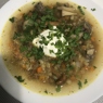 Фотография рецепта Суп из белых грибов с перловкой автор Анжелика Малыхина