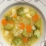 Фотография рецепта Суп из чечевицы с брокколи автор Марина Кужекина