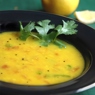 Фотография рецепта Суп из красной чечевицы со специями и кинзой автор Елена Грабилина