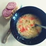 Фотография рецепта Суп из квашеной капусты повенгерски автор Татьяна Андреева