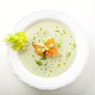 Фотография рецепта Суп из моцареллы с семгой и зеленью автор Unagrande