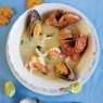 Фотография рецепта Суп из морепродуктов с раковыми шейками автор Katrina