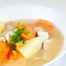 Фотография рецепта Суп из салаки с картофелем и зеленью автор Masha Potashova