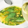 Фотография рецепта Суп из салата и нута автор Еда