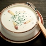 Фотография рецепта Суп из запеченой спаржи с весенней гремолатой автор Саша Давыденко