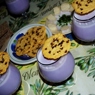Фотография рецепта Супкапучино из краснокочанной капусты с вафлями из пармезана автор Путилина Наталья