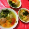 Фотография рецепта Суп овощной с куриными фрикадельками автор Ирина Родионова