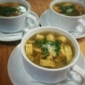 Фотография рецепта Суп с блинной лапшой Minestra di frittata автор Aleksey Varshavskiy