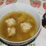 Фотография рецепта Суп с фрикадельками из индюшатины и соленым огурцом автор Мадам ЛЕНУШ