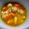 Фотография рецепта Суп с фрикадельками в микроволновой печи автор Татьяна Петрухина