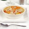 Фотография рецепта Суп с кроликом и рисом карнароли автор Masha Potashova