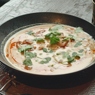 Фотография рецепта Суп с курицей тандури и кокосовыми сливками автор Еда
