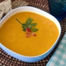 Фотография рецепта Суп с морковью и тыквенными семечками автор maximsemin