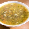 Фотография рецепта Суп с рыбными консервами автор Елена Гнедовская