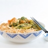 Фотография рецепта Суп с рисовой лапшой и жареным тофу автор maximsemin