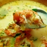Фотография рецепта Суп сливочный с креветками в мультиварке автор Татьяна Петрухина