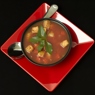 Фотография рецепта Суп со шпиком помидорами и чесноком автор Masha Potashova