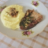 Фотография рецепта Свиная отбивная с шалфеем и сливками автор Алина Гостева