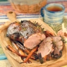 Фотография рецепта Свиная шея запеченная с медом и морковью автор Еда