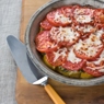 Фотография рецепта Свинина запеченная под шубой из перцев и помидор автор Саша Давыденко