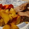 Фотография рецепта Свинина запеченная с картофелем и морковью автор Ална Казавчинская