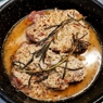 Фотография рецепта Свиной стейк запеченный в маринаде из хрена автор Лоскутова Марианна