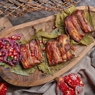 Фотография рецепта Свиные ребра в аджике автор Мамия Джоджуа
