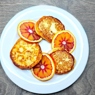 Фотография рецепта Сырники с апельсиновыми корочками автор Алиса