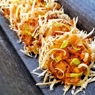 Фотография рецепта Сырнотоматные чипсы с луком автор Лоскутова Марианна