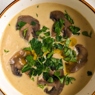 Фотография рецепта Сырный суп с грибами автор Анастасия Скибневская