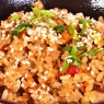 Фотография рецепта Тайский жареный рис с маслом арахиса автор Эмилия Круглякова