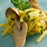 Фотография рецепта Тальятелле с грибами лимонной цедрой пармезаном и аргановым маслом автор Masha Potashova