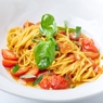 Фотография рецепта Тальолини с томатами даттерини и базиликом из ресторана Buono автор Кристиан Лоренцини