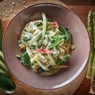 Фотография рецепта Тальятелле с зелеными овощами от ресторана Тарантино автор Виктор  Апасьев