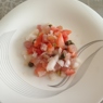 Фотография рецепта Тартар из тунца с помидорами и каперсами автор Татьяна Макарова