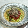 Фотография рецепта Тартар из вяленого арбуза автор Еда
